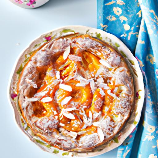 Appelsinirahka-luumetærter