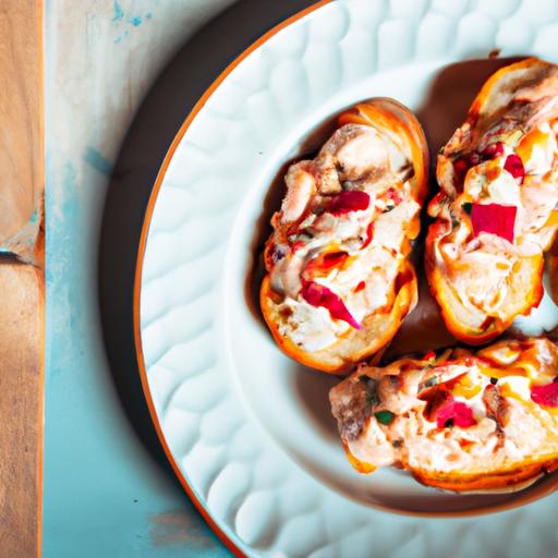 Apple and Pomegranate Crostini with Sautéed Apples