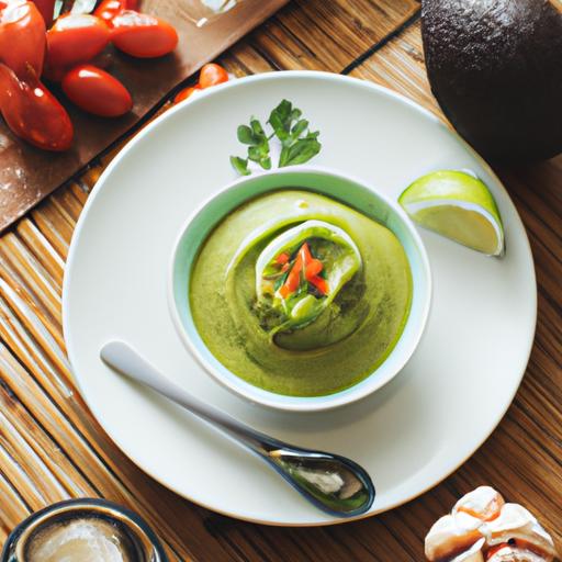 Avocado Dip and Sriracha Mayonnaise