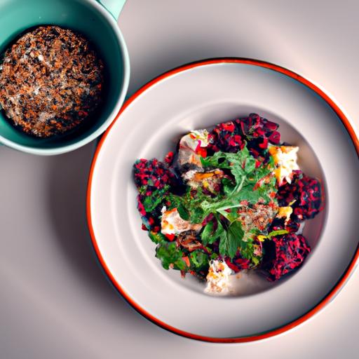 Beetroot and Feta Toasts