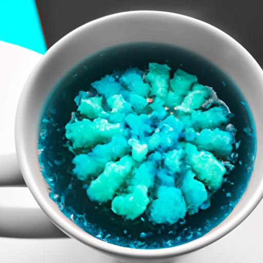 Bizarre Blue Candy Drink