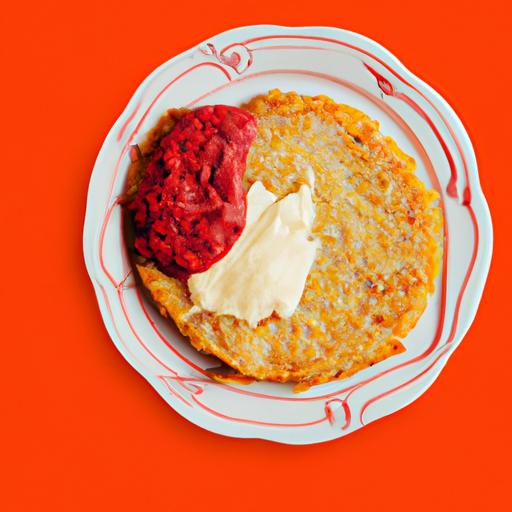 Blinis with Fish Roe