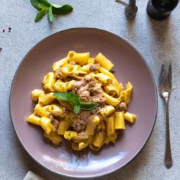 Blueberry Chanterelle Pasta