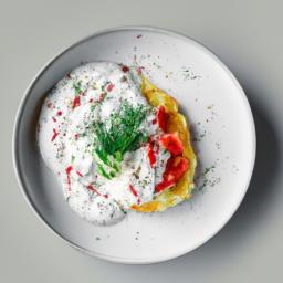 Brownie-kuppikager med karamelglasur