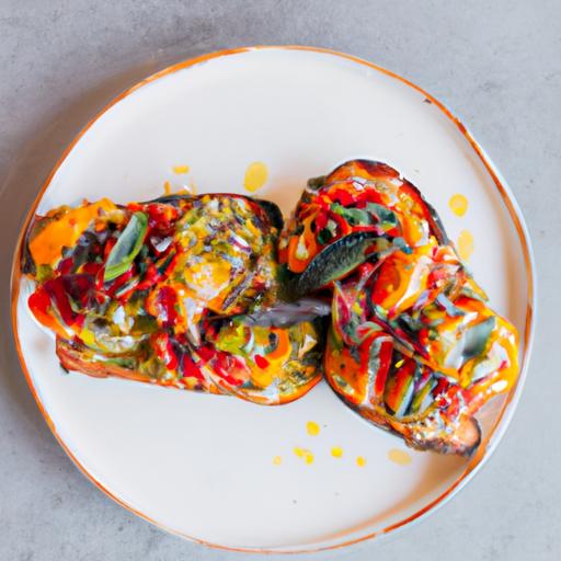 Bruschetta med tomat og pesto