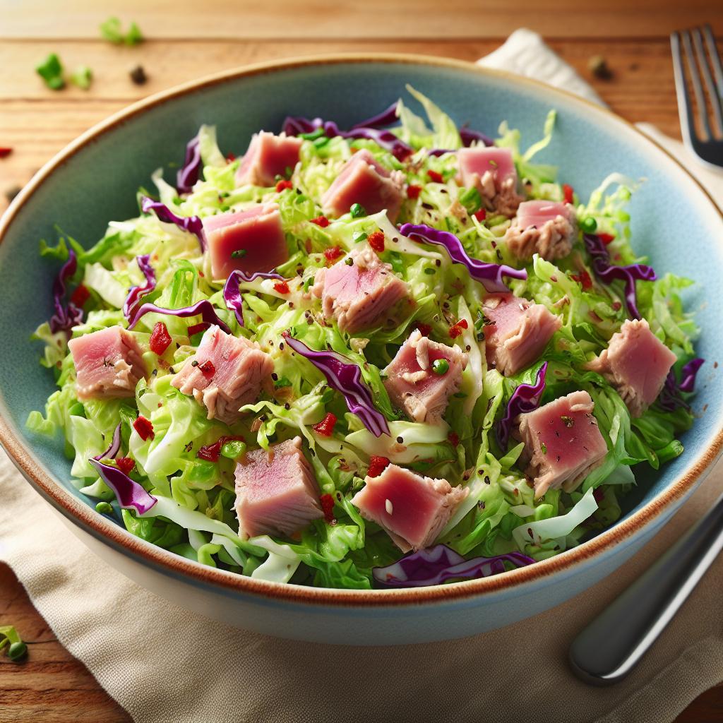 Cabbage Tuna Salad