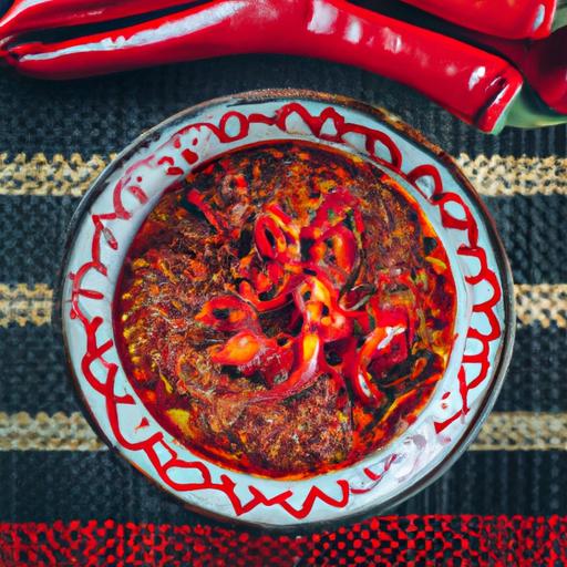 Cayenne-kalakeitto med lök och grönsaker