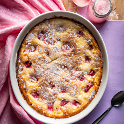 Cherry Clafoutis with Rum