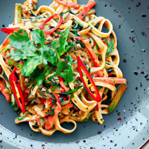 Chicken Vegetable Noodle Stir-Fry