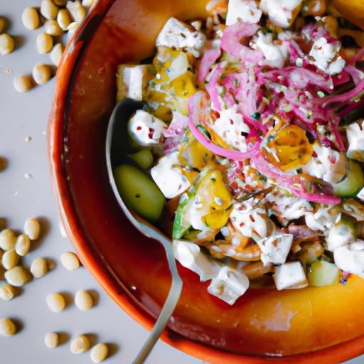 Chickpea Feta Salad