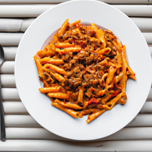 Chili Sin Carne Pasta Bake