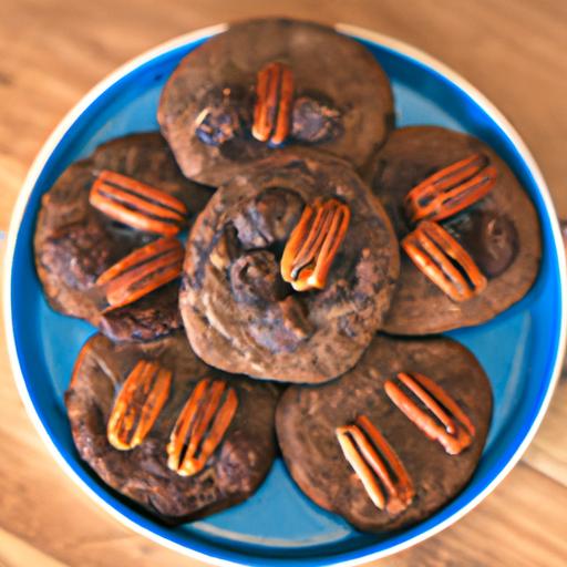 Chocolate Chocolate Chocolate Pecan Cookies