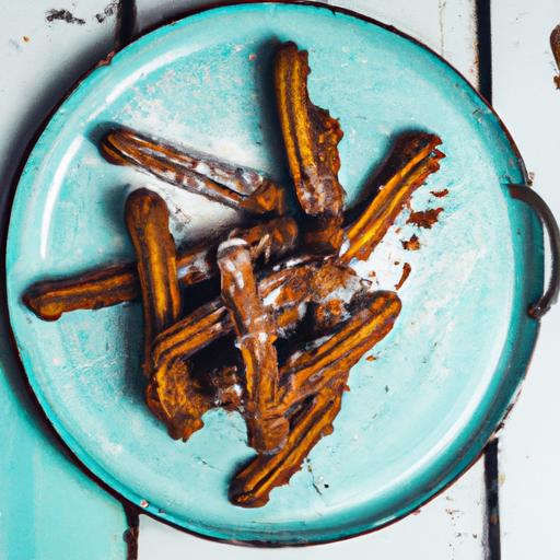 Churros med chokolade sauce