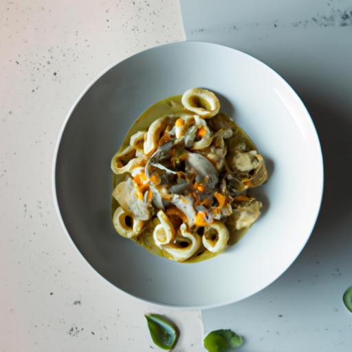 Creamy Garlic Mushroom Pasta