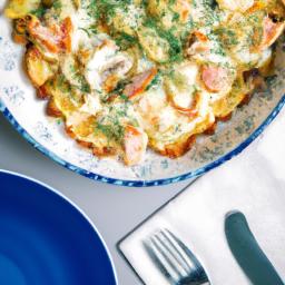 Creamy Garlic Mushroom Pasta (Preparation Time: 30 minutes | Serving Size: 4)