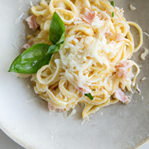 Creamy Pasta Carbonara