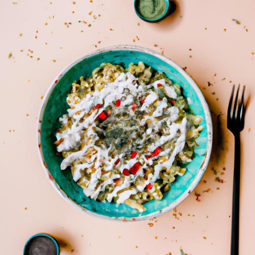 Creamy Tahini Pasta Salad