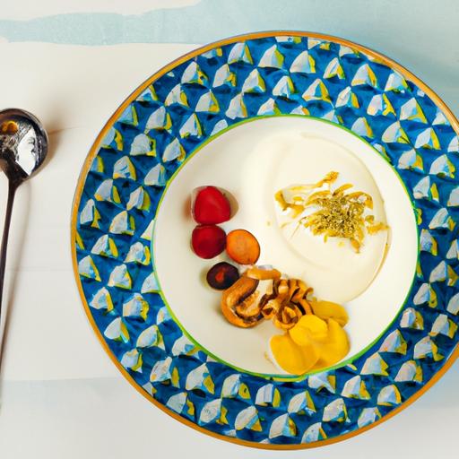 Crunchy Muesli with Yogurt Pudding