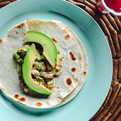 Delicious Avocado-Stuffed Tortillas