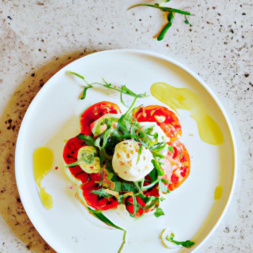 Delicious Tomato-Mozzarella Salad