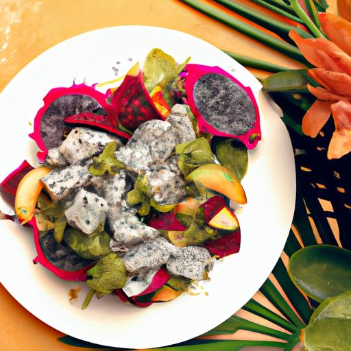 Dragon Fruit Salat