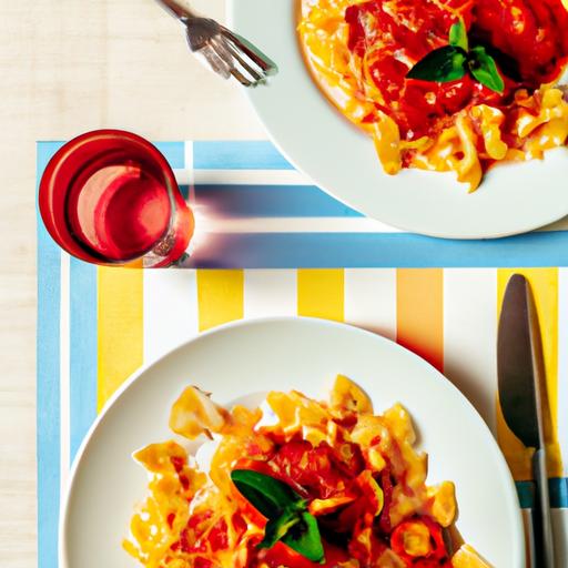 Eggplant Tomato Pasta