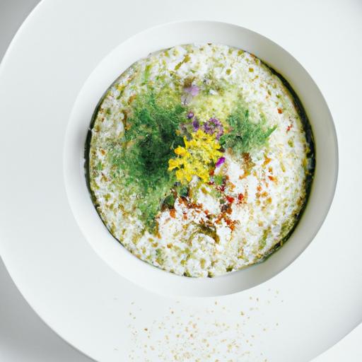 Emmer-risotto med svinekød og grøntsager