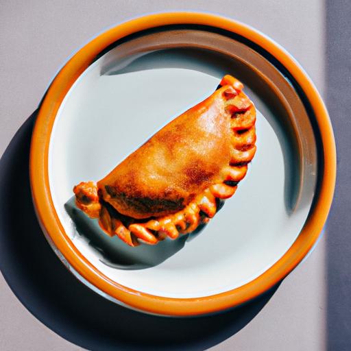 Empanada med fiskefyld