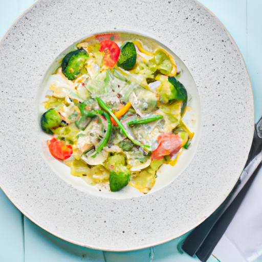 Enkelpasta med grädde och parmesan