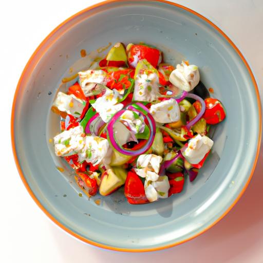 Feta-leikkelesallad