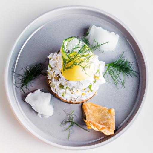 Fried Pineapples with Lime Creme Fraiche