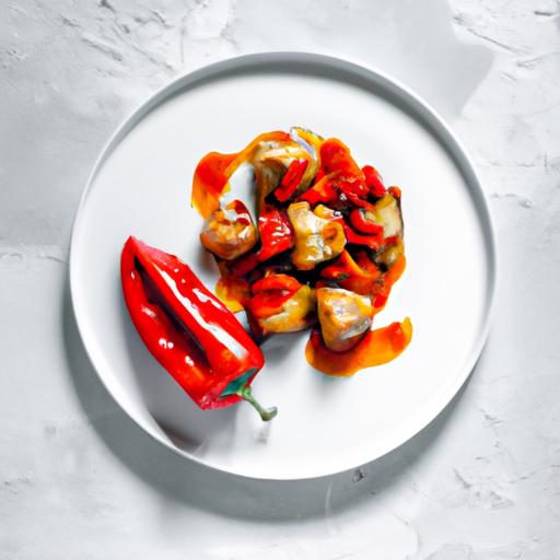 Fyldte Peberfrugter med Kød og Ris