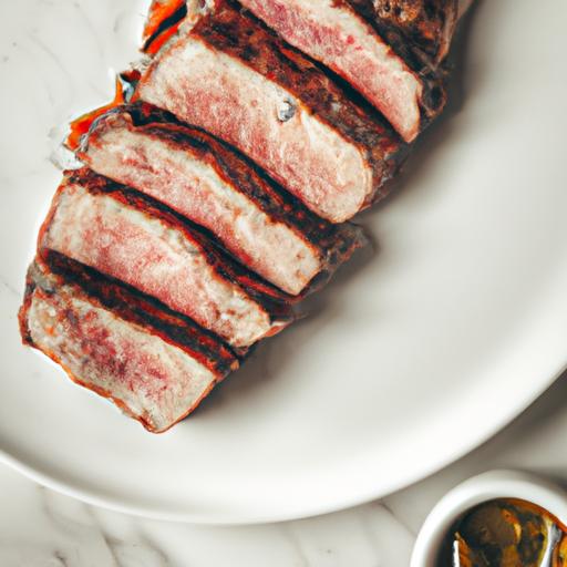 Grilled Flank Steak with Herb Oil