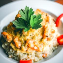 Hawaiian Pork Chops with Sweet Potato Fries and Chili Mayonnaise