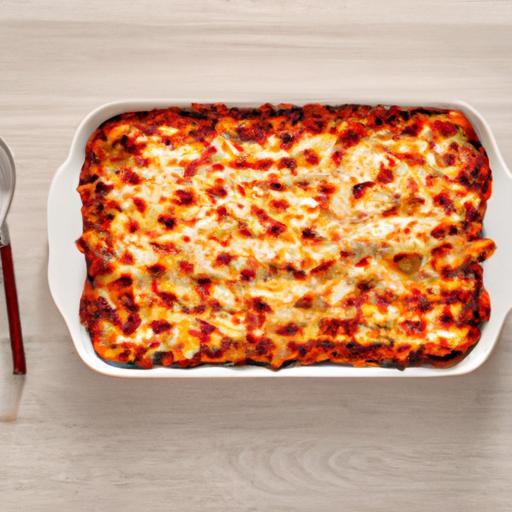 Helppo ricotta-spinatlasagne