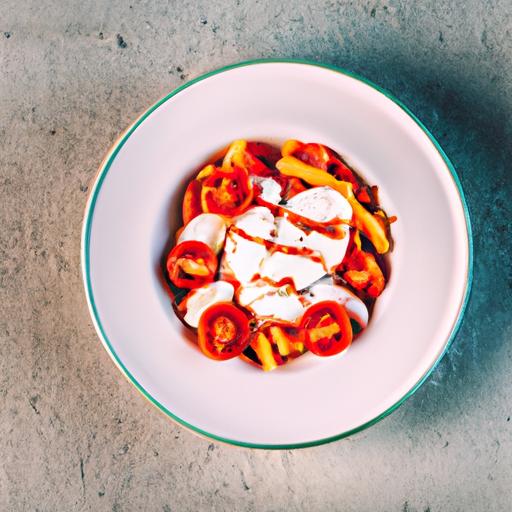 Herkullig Tomat-Mozzarella Pasta