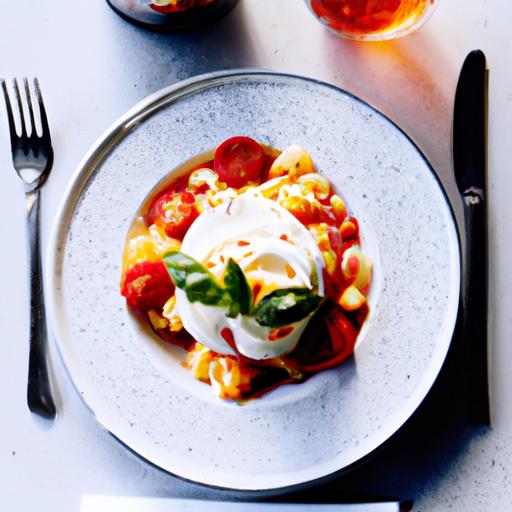 Herkullig Tomat-Mozzarella Pasta