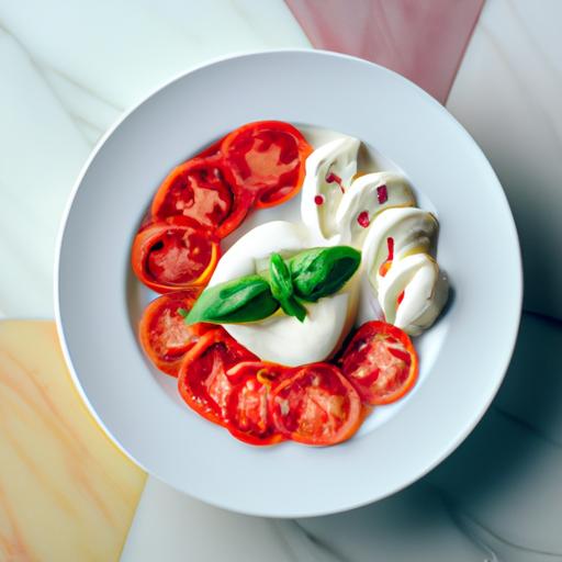 Herkullig Tomat-Mozzarella Salat