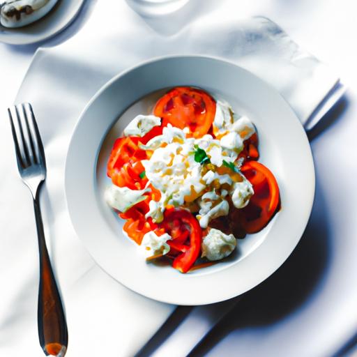 Herkullig Tomat-Mozzarella Salat