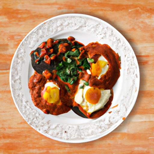 Huevos Rancheros (vegetarisk version)