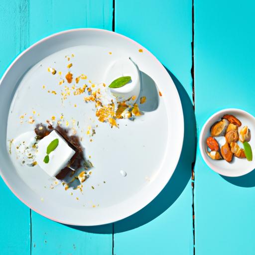 Jugurttinen Panna Cotta med Honning og Nødder