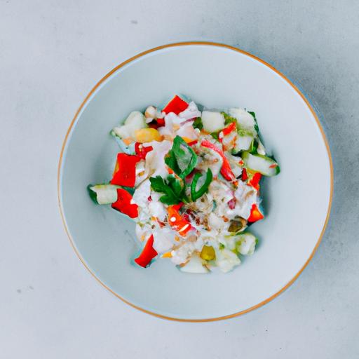 Kålblomma och bovete sallad