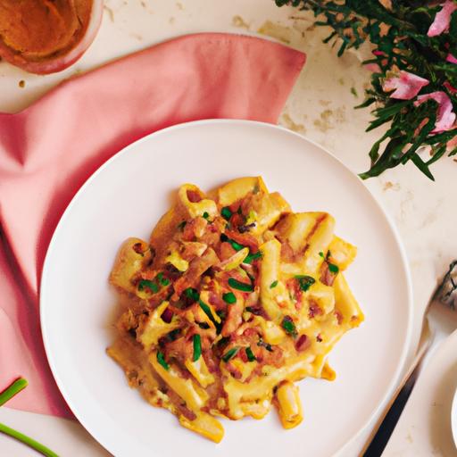 Kanapasta med fullkornsfusilli