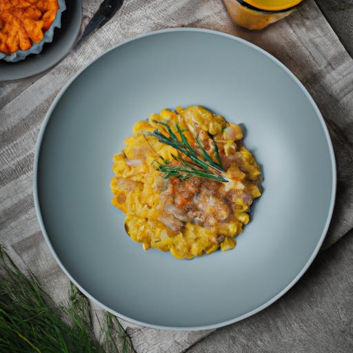 Kantarellirisotto med pocheret æg