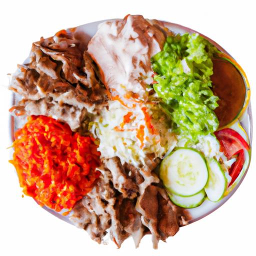 Kebab med hjemmelavet pitabrød