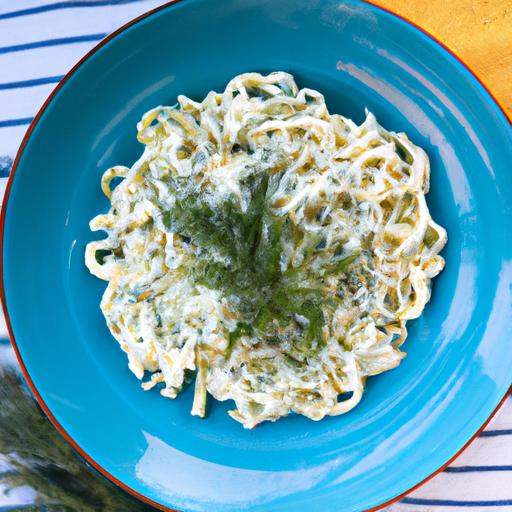 Kermainen pastasalaatti med cashewkräm