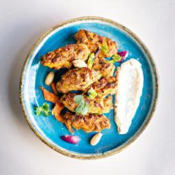 Koftat i tomat-yoghurt sauce