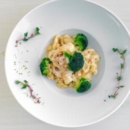 Kremet Pasta med Broccoli og Asparges