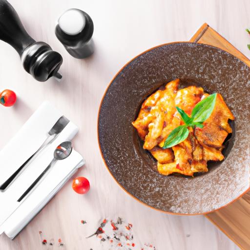 Kremet Pasta med Pinaatsauce