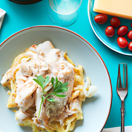 Kremet Pasta med Spinat Sauce